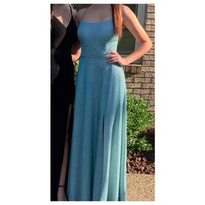 Light Blue Prom Dress